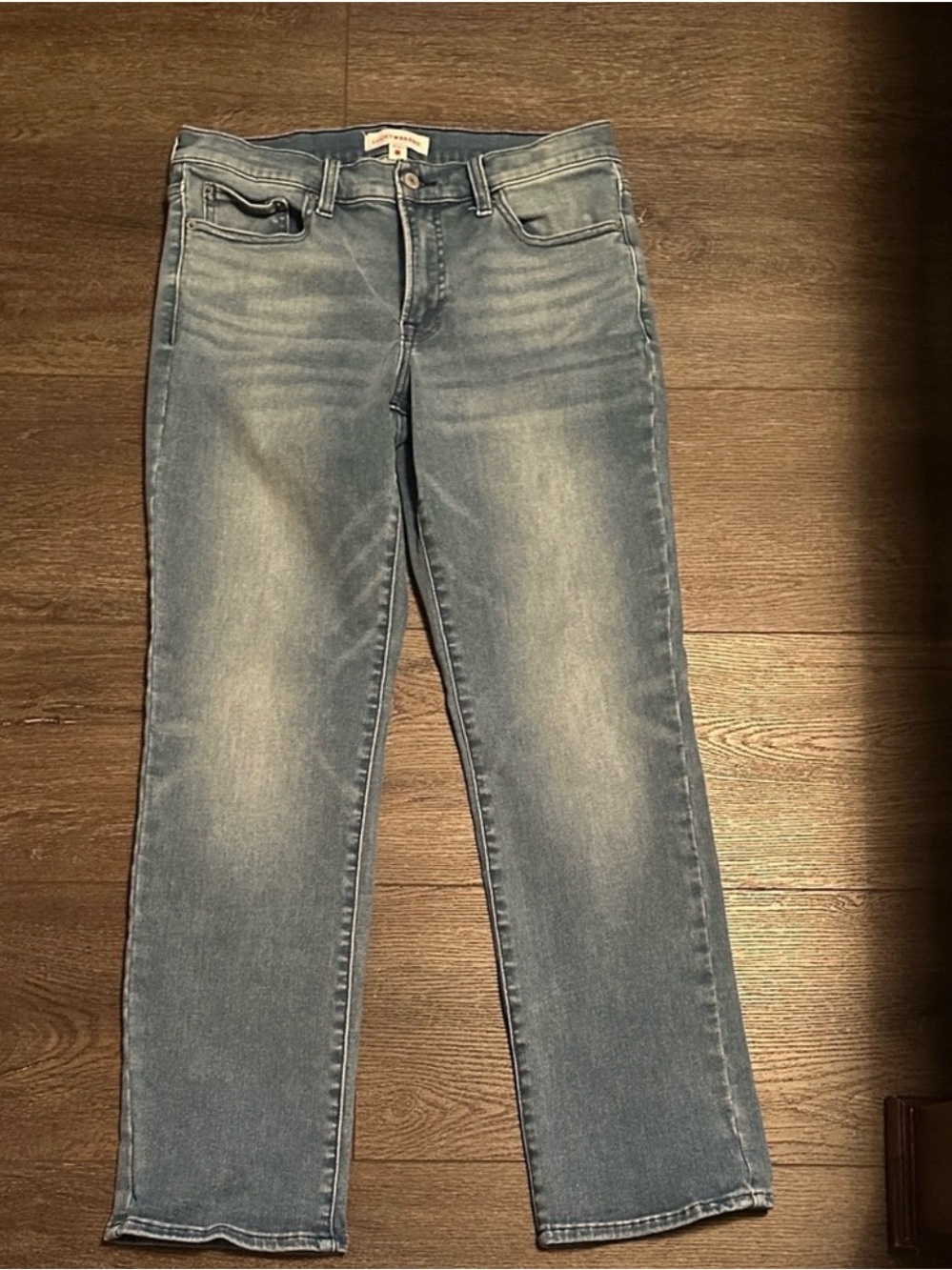Lucky Brand Washed Blue Straight Leg Jeans